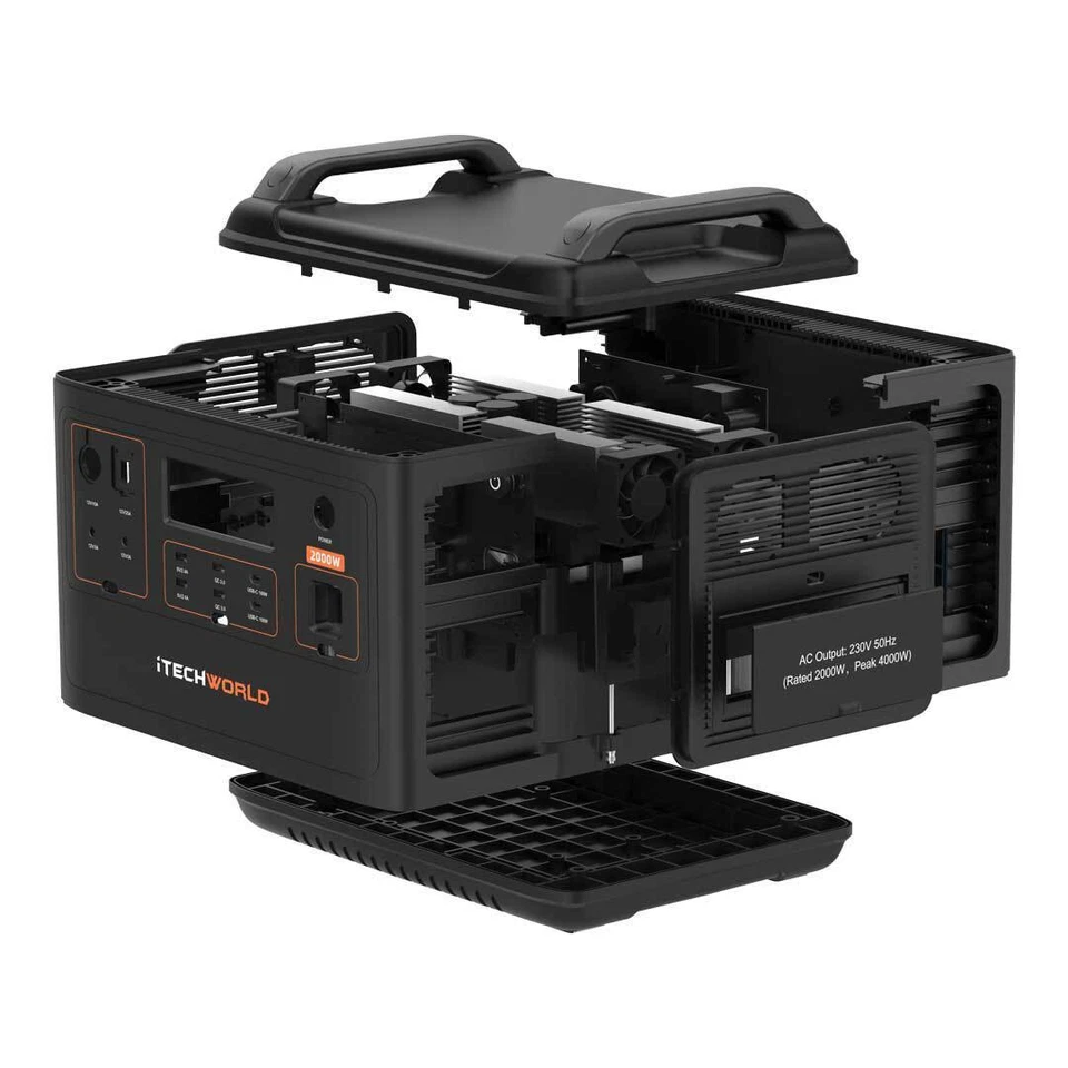 PS2000 | Portable Lithium Power Station | 2000W 160Ah - image 3 of 4