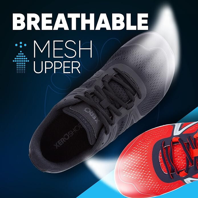 Xero Shoes Men's HFS Running Shoes - Zero Drop, Lightweight