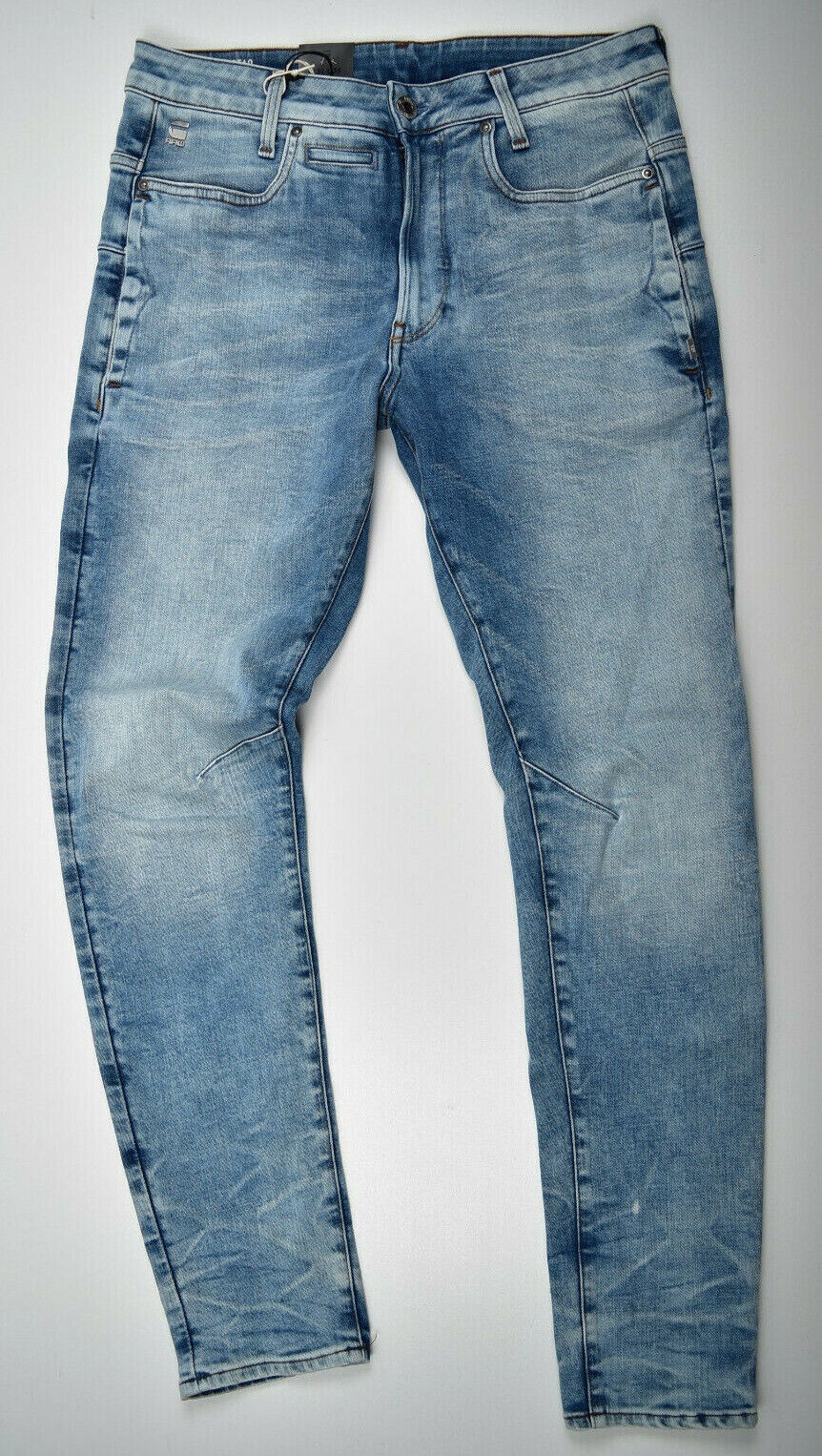 G-Star Raw, D-staq 3D Slim, W32 L34 5-Pkt Jeans Used Vintage Look