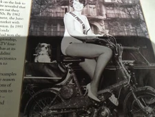 RAC MAURICE HUDLASS SCOOTER 3 WHEELER RALEIGH WISP MOTORCYCLE MAGAZINE ARTICLE