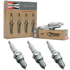 3 x Champion Copper Spark Plugs Set for 2017 MITSUBISHI MIRAGE L3-1.2L