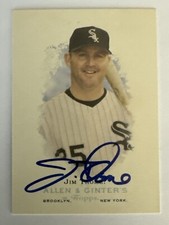 Jim Thome signed 2006 Topps Allen and Ginter Card- MLB White Sox Autograph Rare