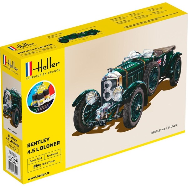 Modellbausatz Bentley 4,5 L Blower 1/24 Heller Einsteiger Set 56722-image