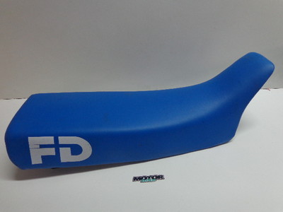 DERBI 49 FDS SEAT WHITE AND BLUE 