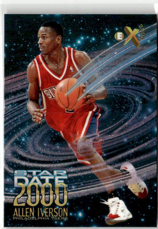1996-97 E-X2000 #7 Allen Iverson X2000 - Star Date 2000 | eBay