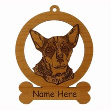 Australian Cattle Dog Puppy Ornament 081361 Personalized With Your Dog's Name