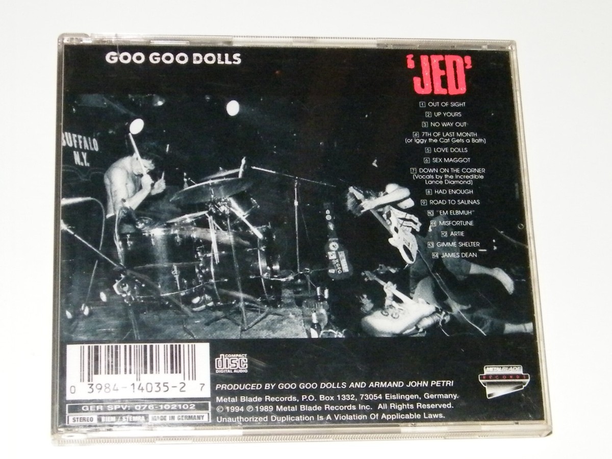 The Goo Goo Dolls - Jed (1997) for sale online | eBay The Goo Goo Dolls - Jed (1997) for sale online | eBay