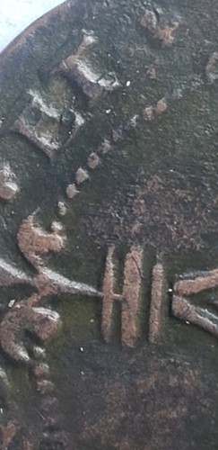 1570-1596 French State Bishopric of Cambrai Double Denier Louis of Berlaymont - Picture 4 of 7