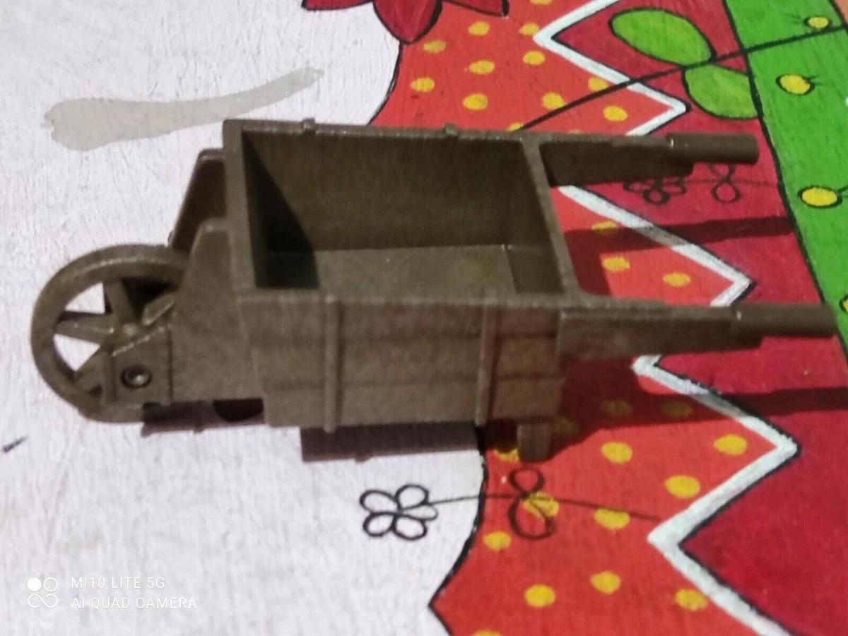 PLAYMOBIL WHEELBARROW MEDIEVAL CARRIAGE BETHLEHEM BIRTH WEST