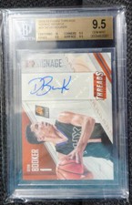 Devin Booker 2015-16 Panini Threads Signage Auto Rookie RC BGS 9.5 10 Gem Mint