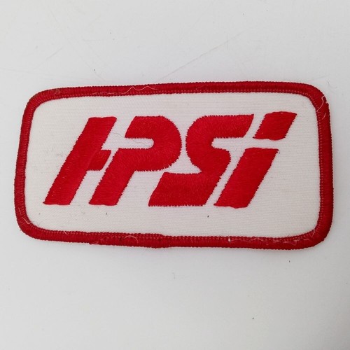 HPSI Vintage Uniform Patch Shirt Hat Red White Hydraulic Power Systems Used - Picture 5 of 9