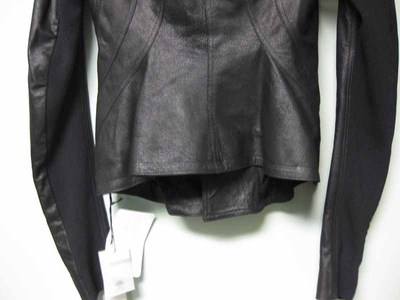 【RickOwens】Sail Biker Jacket 38 SULPHATE RickOwens】Sail Biker Jacket 38 SULPHATE RickOwens】Sail