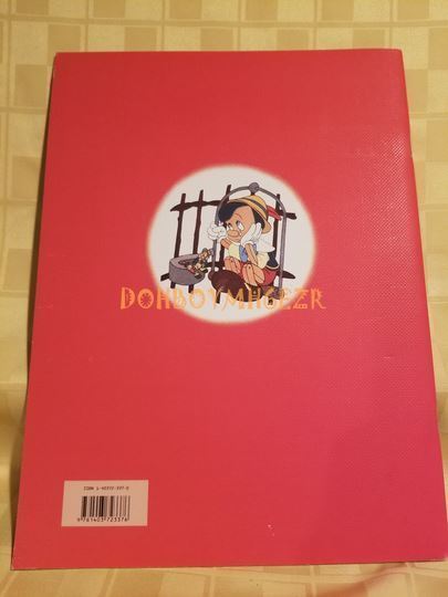 Walt Disney's Pinocchio Linen-Like Vintage Collection Book