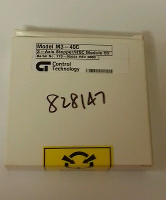 Control Technology M3-40C Axis Stepper Module - NOS