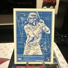 2024 Topps Series 1 Elly De La Cruz Superstar Blueprint Rookie RC #SB-15 Reds