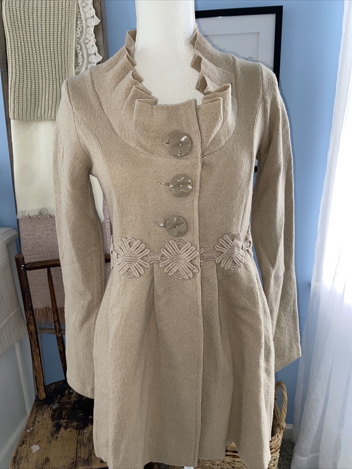 Charlie \u0026 Robin Anthropologie Coat 
