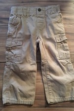 Gymboree Straight A Athletes Boys Cargo Pants Size 18-24 Months Khaki