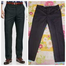 Michael Kors Men's Flat Front Classic Fit Trousers Suit Pants Choose Size Color
