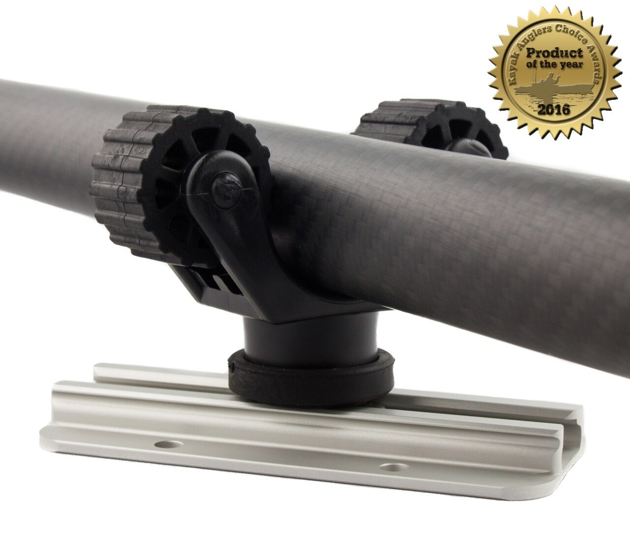 Yakattack Rotogrip Paddle Holder Track Mounted Fishing Kayak Accessory
