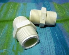  2 pieces 1" Nipple Connectors for Big Blue Water Housing System