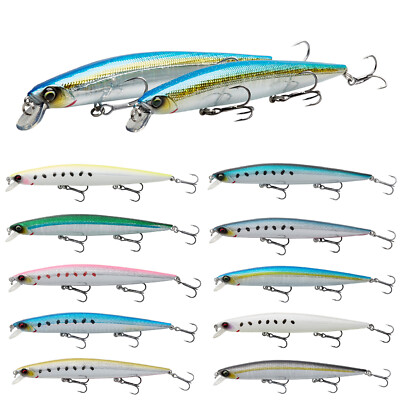 Savage Gear Sea Bass Minnow 12cm 14cm F/S Wolfsbarsch Meerforelle Zander Wobbler