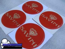 Set Of 4 Savini Wheels Rims Floating Center Cap Red Replacement Emblem Badges Set Of 4 Savini Wheels Rims Floating Center Cap Red Replacement Emblem Badges