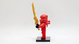LEGO minifigure Kai DX njo0009 Ninjago Golden Weapons 2254 2507 2518 red ninja