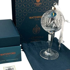 Waterford Crystal 2022 Times Square Ball Ornament Gift of Wisdom MIB