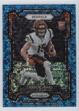 2023 Panini Prizm Rookies No Huddle Blue Prizm 69/95 Charlie Jones #317 11ds