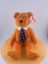 Ty Beanie Baby Pappa The Bear With Tag Retired DOB June 15th 2002