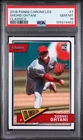 2018 Panini Chronicles Shohei Ohtani Classics #7 Rookie Card PSA 10 GEM MINT