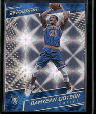 2017-18 Panini Revolution #130 Damyean Dotson Galactic Rookie SP Case Hit Knicks