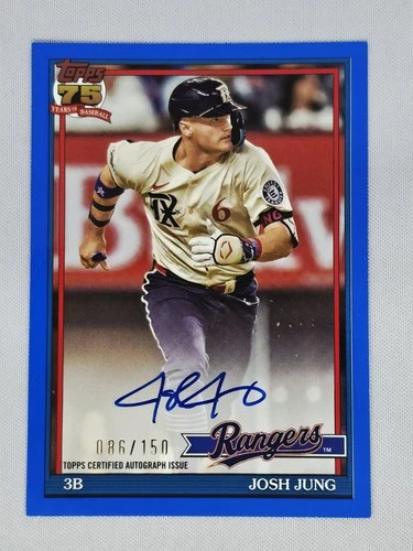 2026 Topps Series 1 Josh Jung Red Foil (RAW)