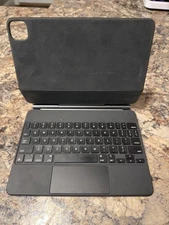 11” Apple Magic Keyboard Folio Case Black Plastic with Integrated Stand