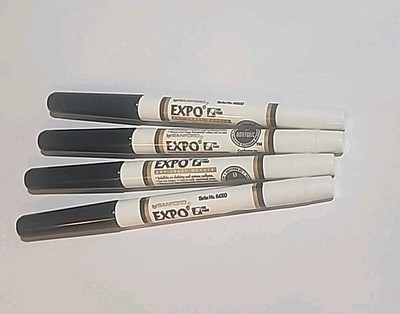 Vintage Sanford Expo Dry Erase Markers 4-Pack  Fine Point - Tested, New