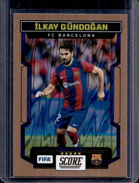2023-24 Panini Score Ligue 1 Melvin Bard Bronze Swirl #/25