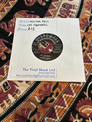 Doctor Ross  Cat Squirrel UK 7'' Reissue Vinyl Northwood Records