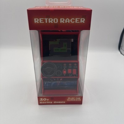 Vivitar RETRO RACER Handheld Arcade Game With 30 + Racing Games 3'' Screen