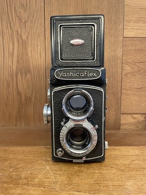 *Near Mint* Yashica Yashicaflex Model C TLR 6x6 Camera 80mm F/3.5 Lens From JPN