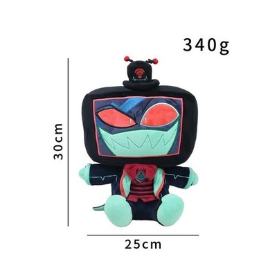 30CM Hazbin Hotel Vox Voxal  Plush Toy Stuffed Doll Soft Figure Xmas Gift