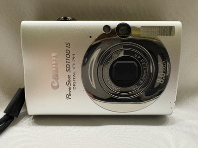 #ad #ad Canon Digital Camera Powershot SD1100 IS 8 MP Silver With Battery Charger amp;Case $169.95