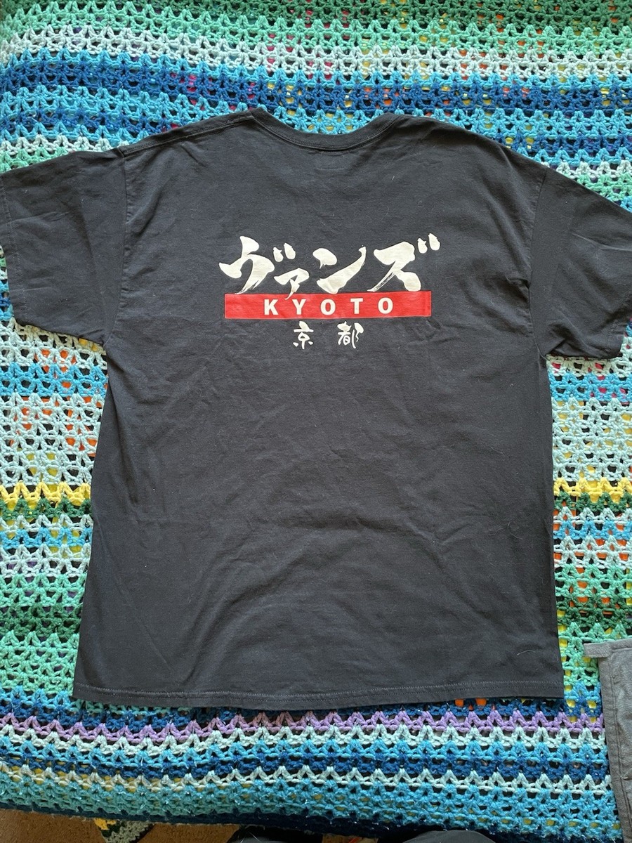 国内配送 VANS MENS KYOTO-MAIKO SAN TEE BLACK VANS tシャツ ヴァンズ M Kyoto Maiko-San TEE ショートスリーブ