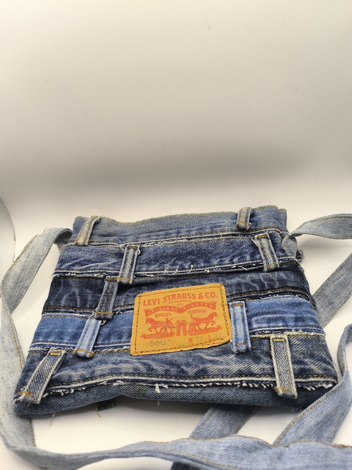 Reworked Upcycled Levi's Handbag Made From Genuine Vintage Levi's Jeans image 2