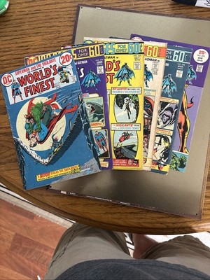 Worlds Finest Comics Lot 214 224-229 All Mid Grade Or Better DC Comics