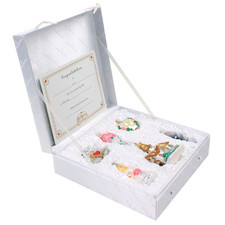 Wedding Collection Set Of 6 Glass Old World Christmas Ornament 14011