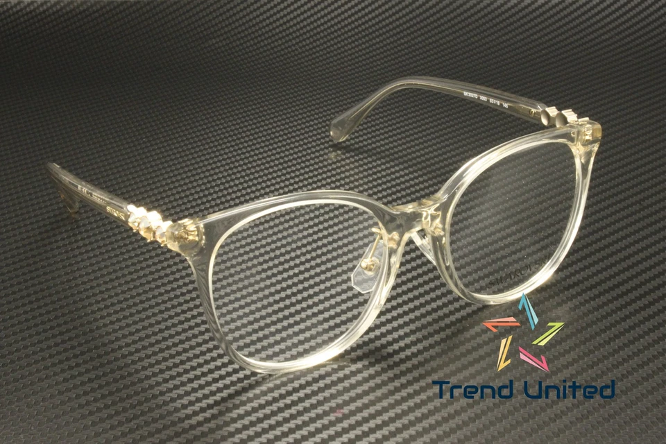 Óculos femininos SWAROVSKI SK2027D 3003 bege transparente lente demo 53 mm - Imagem 4 de 4