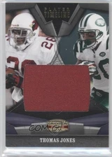 2009 Donruss Gridiron Gear Player Timeline Jumbo Swatch /50 Thomas Jones #25