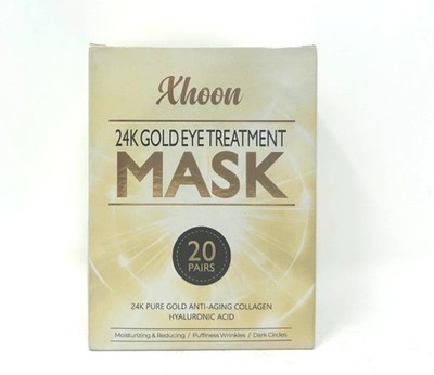 KHOON 24 K Gold Eye Treatment Mask Set 20 Pairs