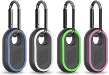 4-Pack Compatible for Samsung Galaxy Smarttag2 Case Cover, Rugged Full Protectiv