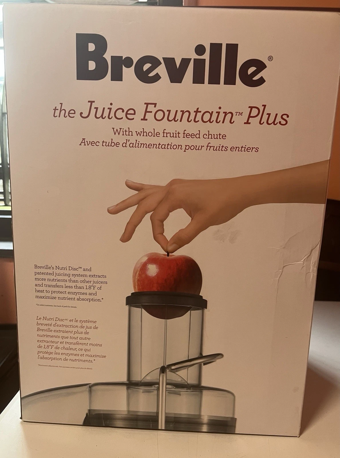 BrevilleThe Juice Fountain Plus Juice Extractor Model JE98XL